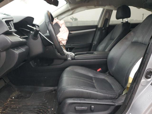 JHMFC1F72JX024562 - 2018 HONDA CIVIC EXL SILVER photo 7