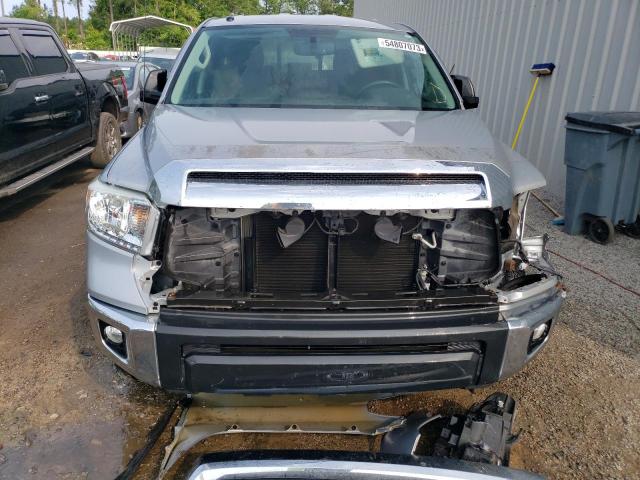 5TFRM5F12EX081512 - 2014 TOYOTA TUNDRA DOUBLE CAB SR/SR5 SILVER photo 5