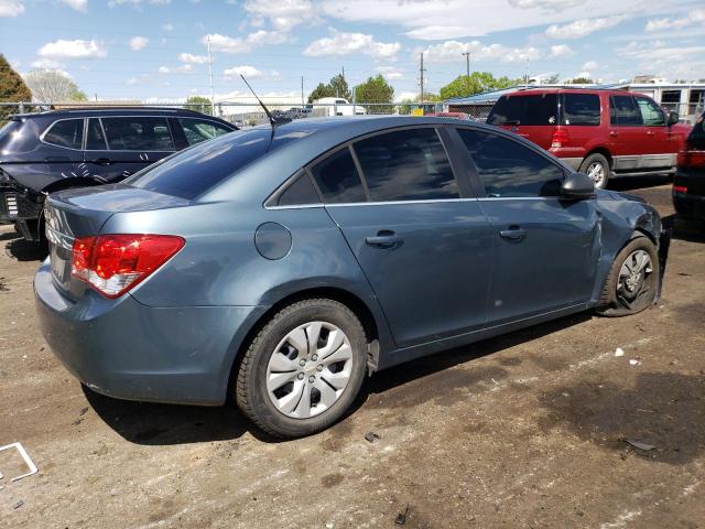 1G1PD5SH6C7354161 - 2012 CHEVROLET CRUZE LS BLUE photo 3