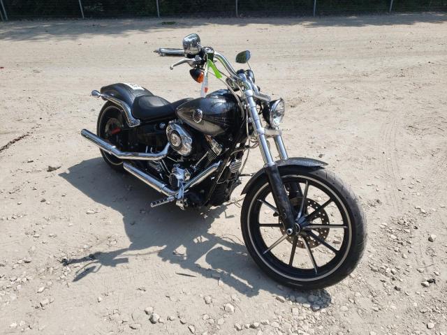 1HD1BFV15EB050289 - 2014 HARLEY-DAVIDSON FXSB BREAKOUT GRAY photo 1