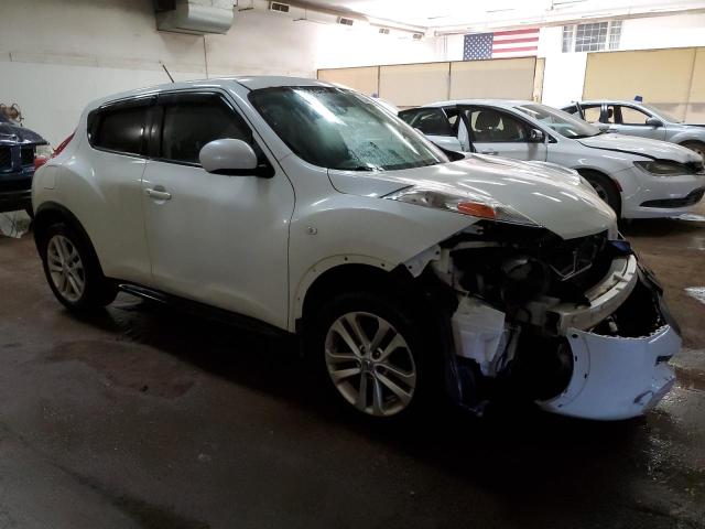 JN8AF5MV4DT224645 - 2013 NISSAN JUKE S WHITE photo 4