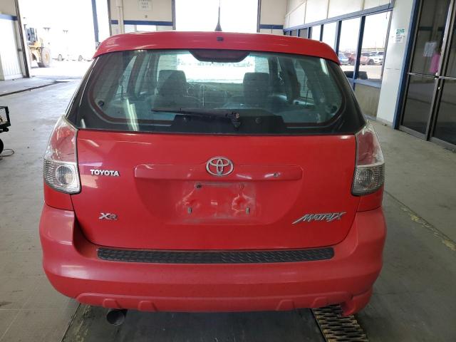 2T1KR32E76C617726 - 2006 TOYOTA COROLLA MA XR RED photo 6