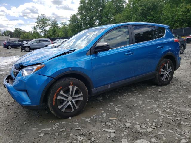 JTMBFREV8HJ171780 - 2017 TOYOTA RAV4 LE BLUE photo 1