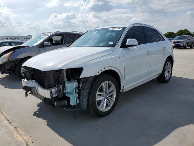 WA1HCCFS0JR030868 - 2018 AUDI Q3 PREMIUM PLUS WHITE photo 1