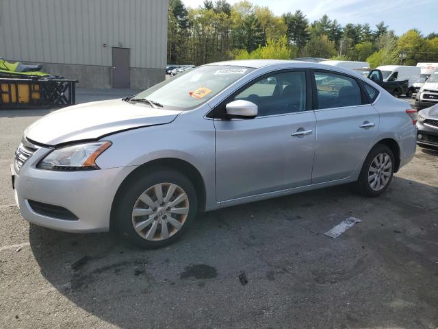 3N1AB7APXEY269240 - 2014 NISSAN SENTRA S SILVER photo 1