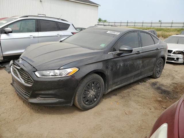 1FA6P0G7XE5365150 - 2014 FORD FUSION S BLACK photo 1