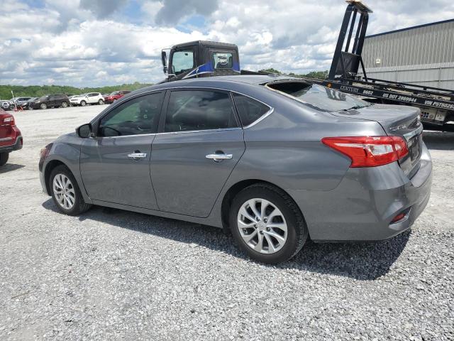 3N1AB7AP1KL612851 - 2019 NISSAN SENTRA S GRAY photo 2