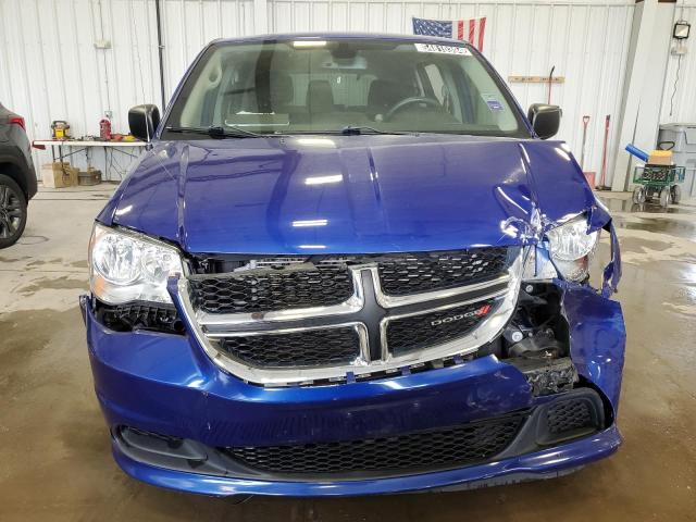 2C4RDGBG1KR558415 - 2019 DODGE GRAND CARA SE BLUE photo 5