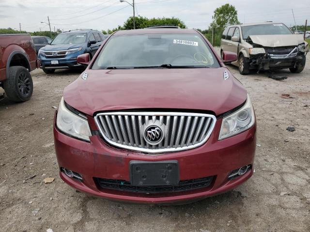 1G4GE5ED3BF145019 - 2011 BUICK LACROSSE CXS RED photo 5