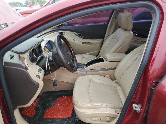 1G4GE5ED3BF145019 - 2011 BUICK LACROSSE CXS RED photo 7