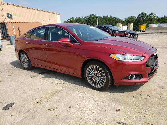 3FA6P0K94DR106139 - 2013 FORD FUSION TITANIUM BURGUNDY photo 4