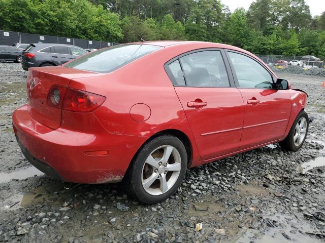 JM1BK12F041199075 - 2004 MAZDA 3 I RED photo 3