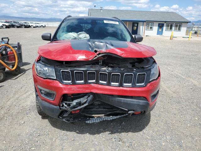 3C4NJDDB2JT130324 - 2018 JEEP COMPASS TRAILHAWK RED photo 5