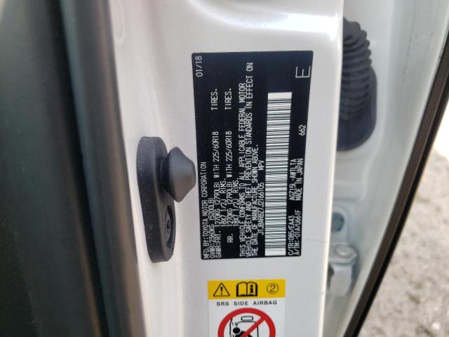 JTJBARBZ7J2166105 - 2018 LEXUS NX 300 BASE თეთრი ფოტო 13