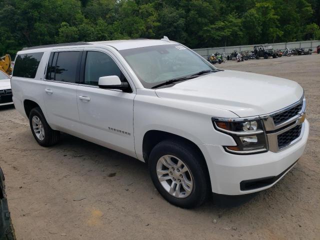 1GNSCHKC2KR392250 - 2019 CHEVROLET SUBURBAN C1500 LT WHITE photo 4