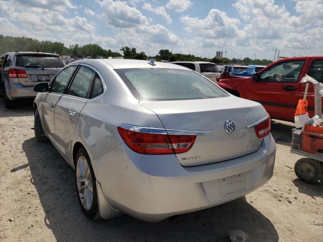 1G4PP5SK8E4225073 - 2014 BUICK VERANO SILVER photo 3