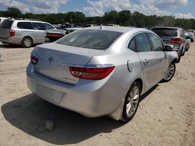 1G4PP5SK8E4225073 - 2014 BUICK VERANO SILVER photo 4