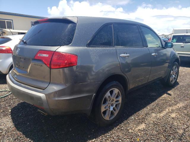 2HNYD28268H508306 - 2008 ACURA MDX GRAY photo 3