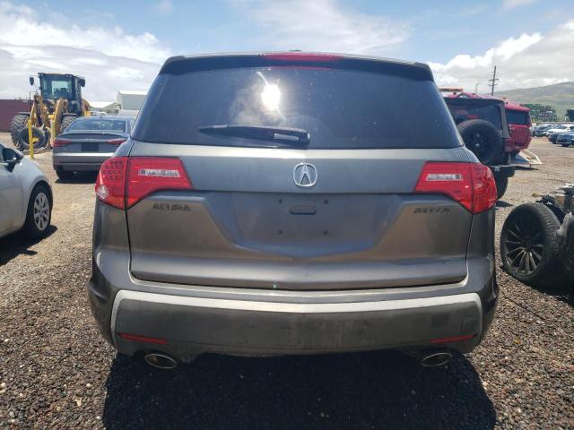 2HNYD28268H508306 - 2008 ACURA MDX GRAY photo 6