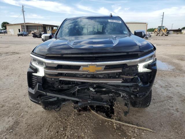 3GCUDJET4NG533728 - 2022 CHEVROLET SILVERADO K1500 HIGH COUNTRY BLACK photo 5