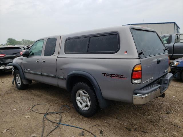 5TBBT44112S268915 - 2002 TOYOTA TUNDRA ACCESS CAB GRAY photo 2