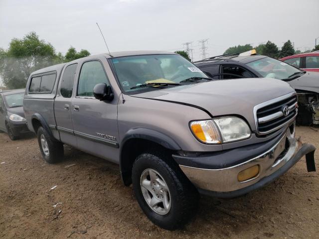 5TBBT44112S268915 - 2002 TOYOTA TUNDRA ACCESS CAB GRAY photo 4