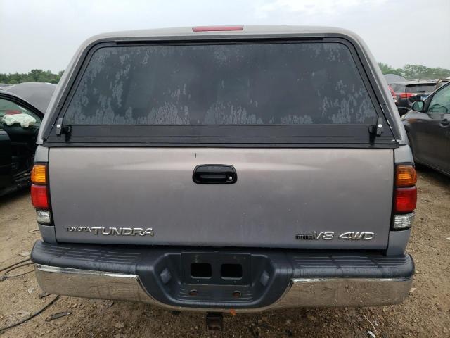 5TBBT44112S268915 - 2002 TOYOTA TUNDRA ACCESS CAB GRAY photo 6