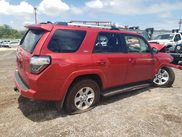 JTEEU5JRXP5284704 - 2023 TOYOTA 4RUNNER SR5 RED photo 3