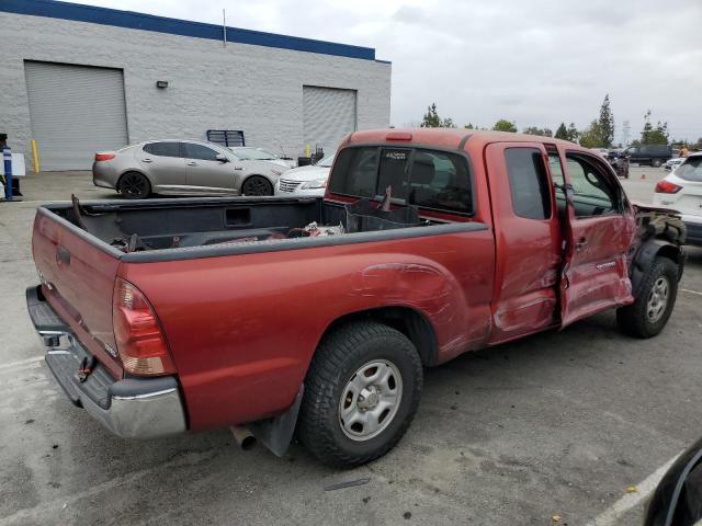 5TETX22N87Z435887 - 2007 TOYOTA TACOMA ACCESS CAB წითელი ფოტო 3