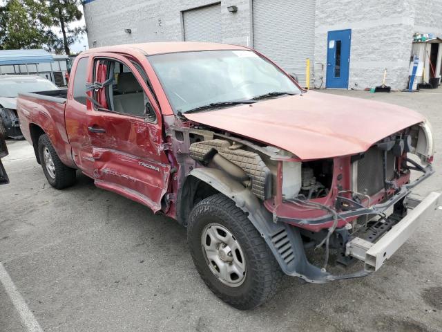 5TETX22N87Z435887 - 2007 TOYOTA TACOMA ACCESS CAB წითელი ფოტო 4
