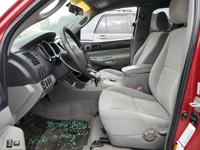 5TETX22N87Z435887 - 2007 TOYOTA TACOMA ACCESS CAB წითელი ფოტო 7