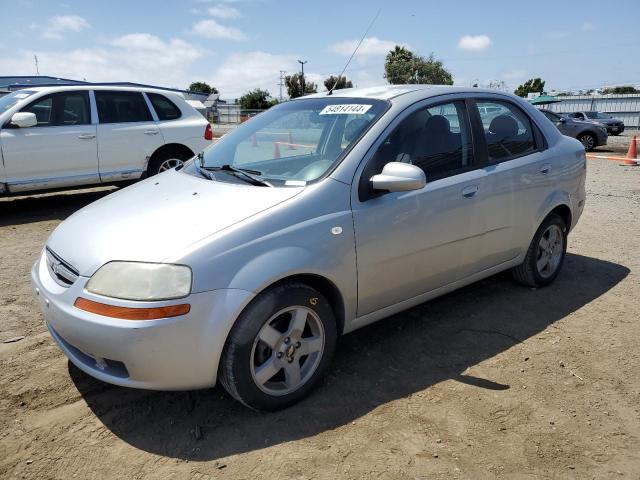 KL1TG56666B563978 - 2006 CHEVROLET AVEO LT SILVER photo 1