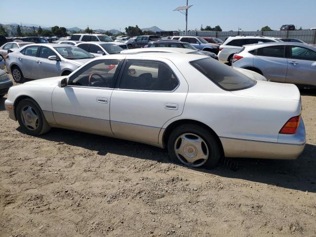 JT8BH28F5X0145677 - 1999 LEXUS LS 400 WHITE photo 2