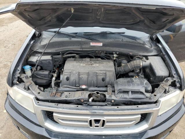 5FPYK1F59AB001440 - 2010 HONDA RIDGELINE RTL Negro foto 11