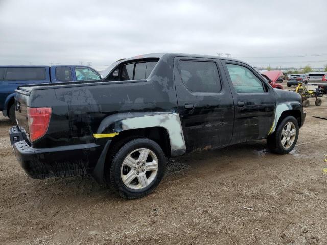 5FPYK1F59AB001440 - 2010 HONDA RIDGELINE RTL Negro foto 3