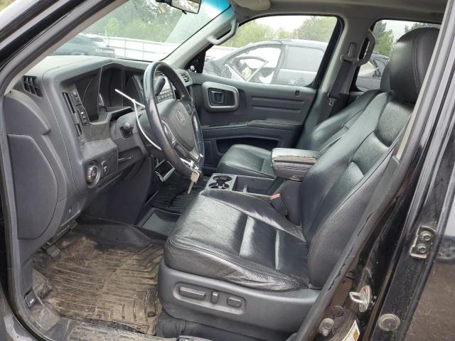 5FPYK1F59AB001440 - 2010 HONDA RIDGELINE RTL Negro foto 7