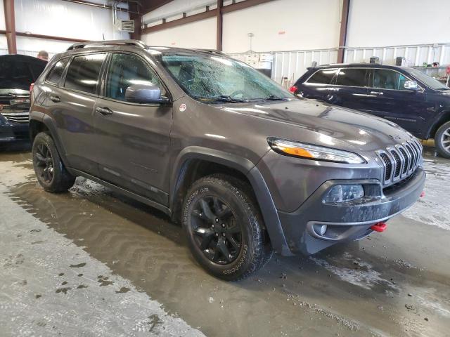 1C4PJMBX7JD526004 - 2018 JEEP CHEROKEE TRAILHAWK GRAY photo 4