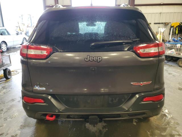 1C4PJMBX7JD526004 - 2018 JEEP CHEROKEE TRAILHAWK GRAY photo 6