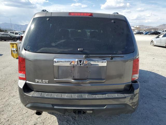 5FNYF38639B003419 - 2009 HONDA PILOT EXL GRAY photo 6