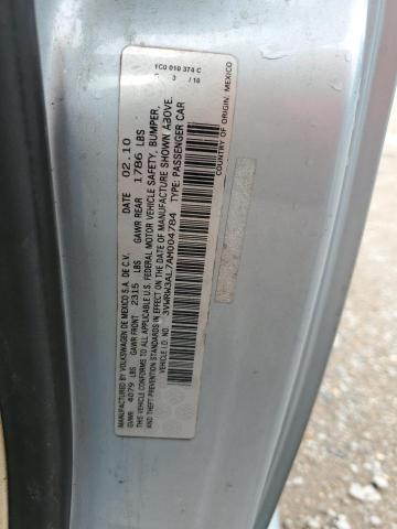 3VWRW3AL7AM004784 - 2010 VOLKSWAGEN NEW BEETLE BLUE photo 12