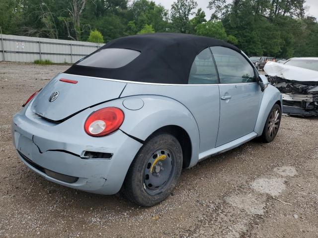 3VWRW3AL7AM004784 - 2010 VOLKSWAGEN NEW BEETLE BLUE photo 3