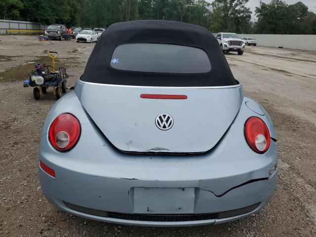 3VWRW3AL7AM004784 - 2010 VOLKSWAGEN NEW BEETLE BLUE photo 6