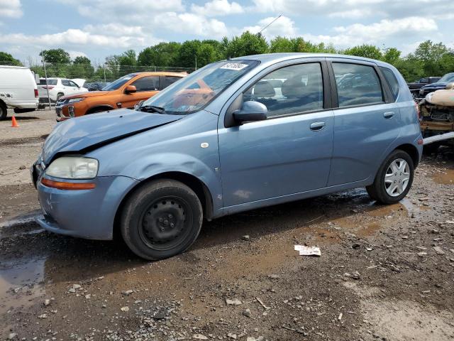 KL1TD666X8B034180 - 2008 CHEVROLET AVEO BASE BLUE photo 1