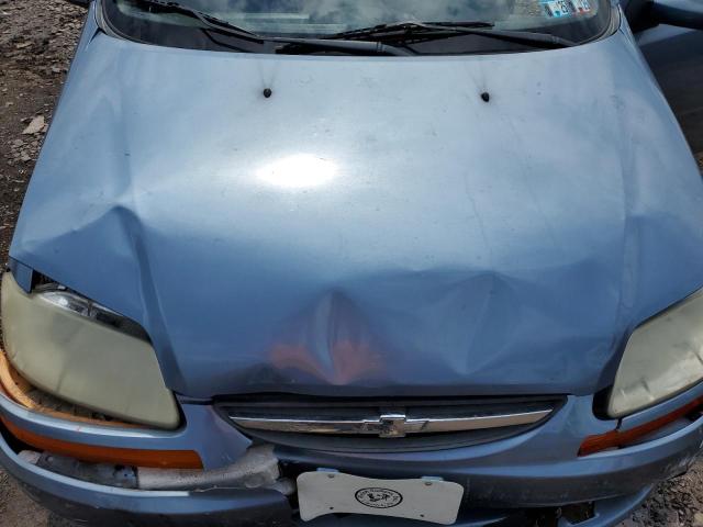 KL1TD666X8B034180 - 2008 CHEVROLET AVEO BASE BLUE photo 11