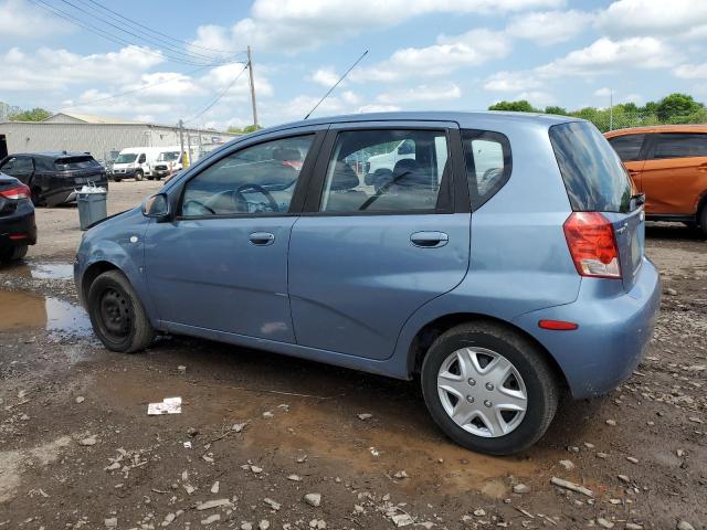 KL1TD666X8B034180 - 2008 CHEVROLET AVEO BASE BLUE photo 2