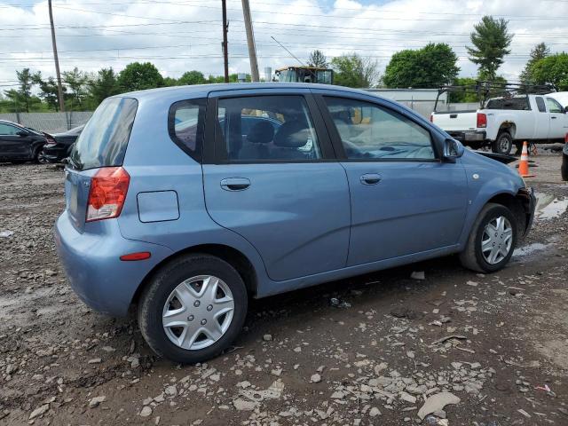 KL1TD666X8B034180 - 2008 CHEVROLET AVEO BASE BLUE photo 3