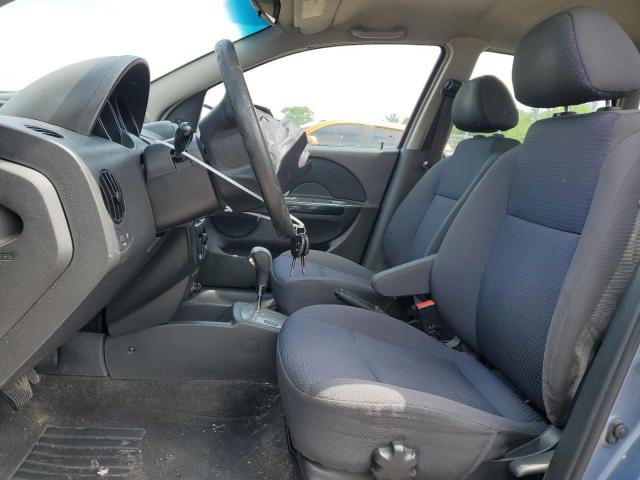 KL1TD666X8B034180 - 2008 CHEVROLET AVEO BASE BLUE photo 7