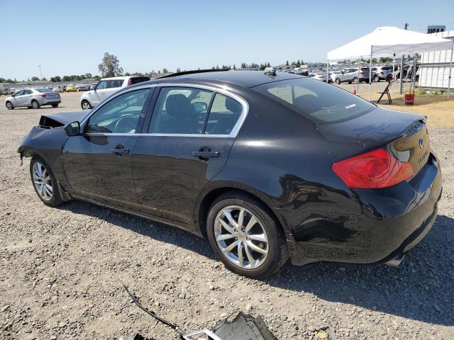 JNKCV61E09M307295 - 2009 INFINITI G37 BASE BLACK photo 2