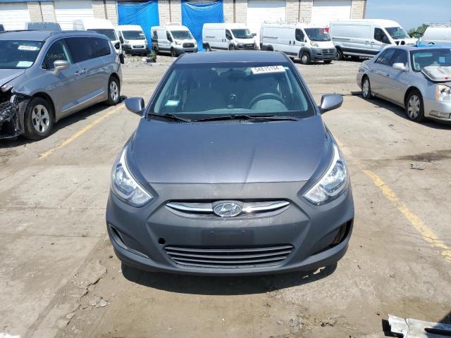 KMHCT4AE9HU329205 - 2017 HYUNDAI ACCENT SE CHARCOAL photo 5