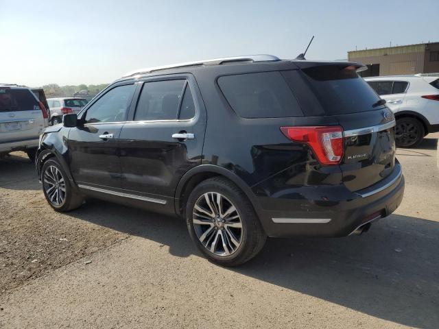 1FM5K8HT1JGC96261 - 2018 FORD EXPLORER PLATINUM BLACK photo 2